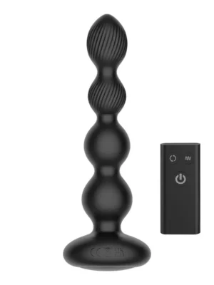 Nexus Tornado Rotating Beaded Anal Plug Large - Prostatavibrator 0