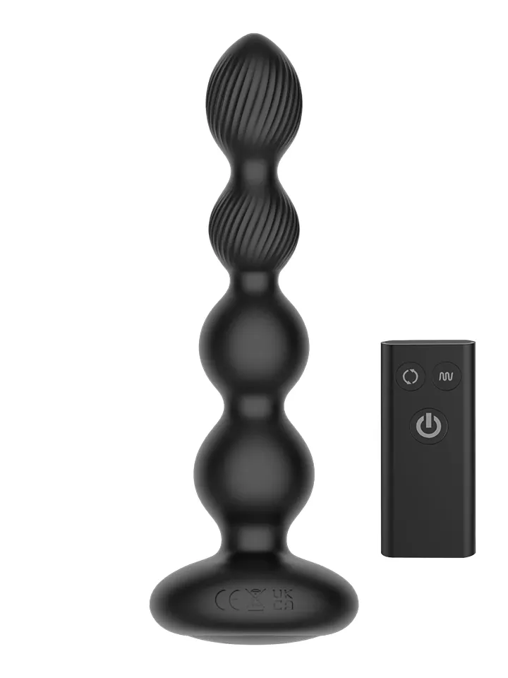 Nexus Tornado Rotating Beaded Anal Plug Large - Prostatavibrator 0