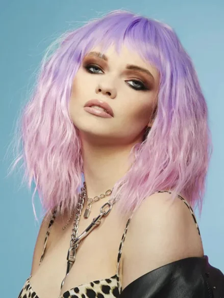 Manic Panic Lilac Goddess Bob Wig - Peruk 0