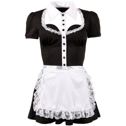 Waitress Set - Large / Black-4