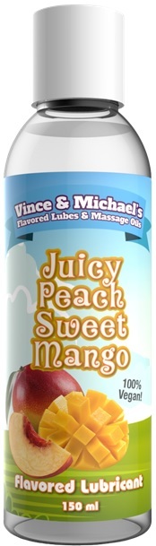 Juicy Peach Sweet Mango Smaksatt Glidmedel 150 ml-1