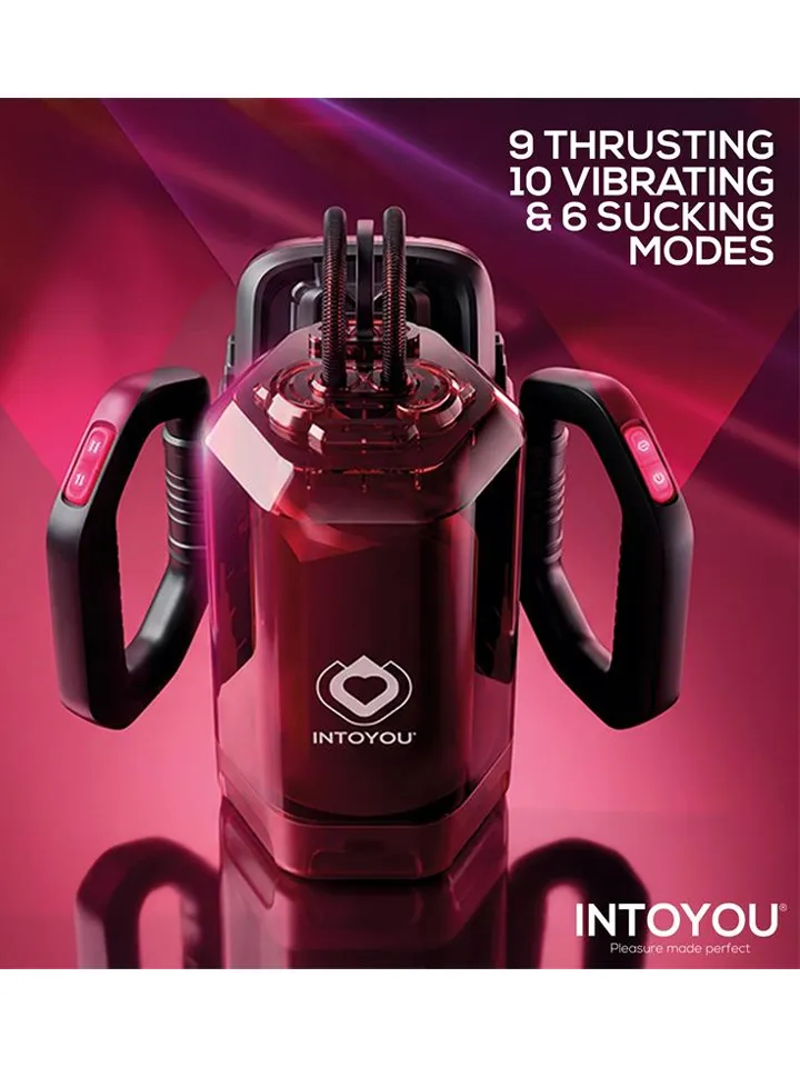 Vexor Masturbator Sucking, Thrusting & Vibration - Masturbator med motor 0