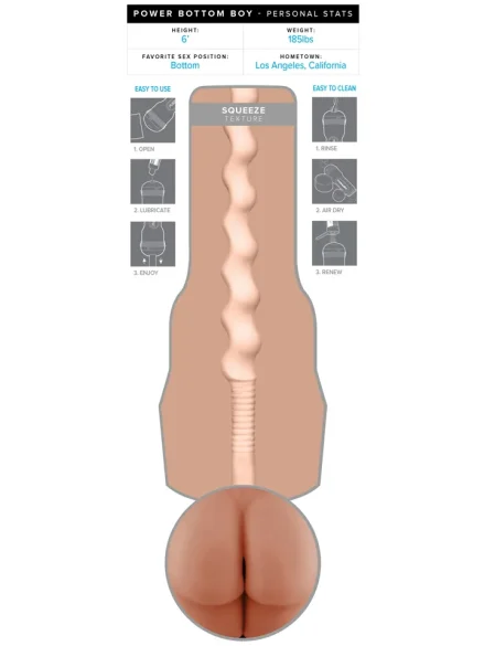 Fleshjack Fantasy Power Bottom Boy - Fleshjack 0