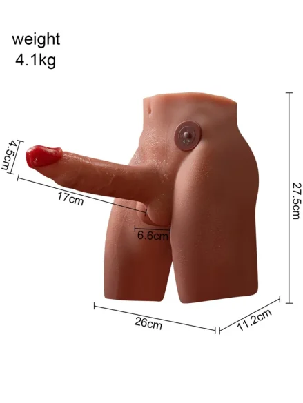 Jason Thrusting Dildo 17 cm - Sexdocka 0