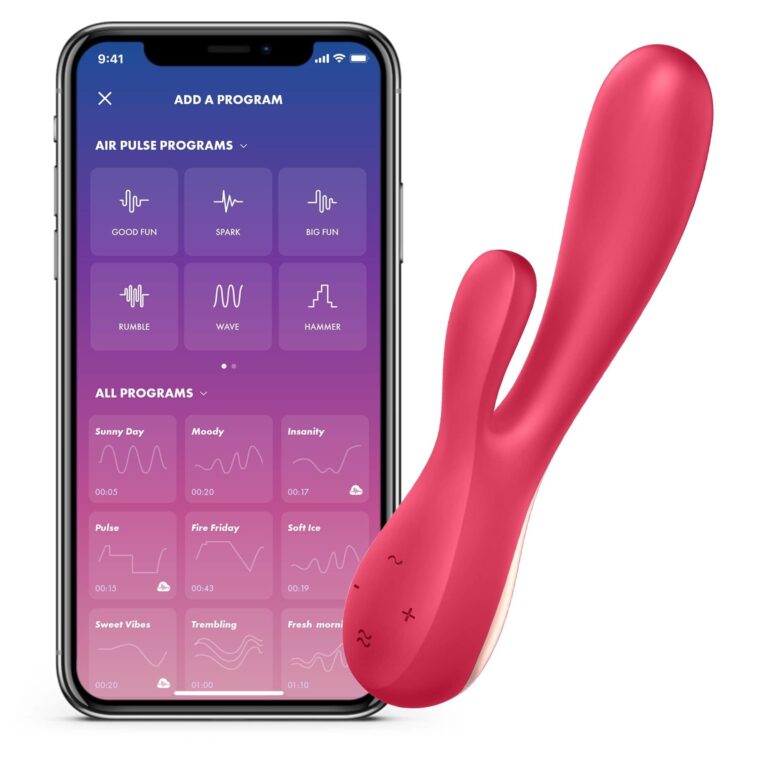 Satisfyer Mono Flex Vibrator Red Berry-1