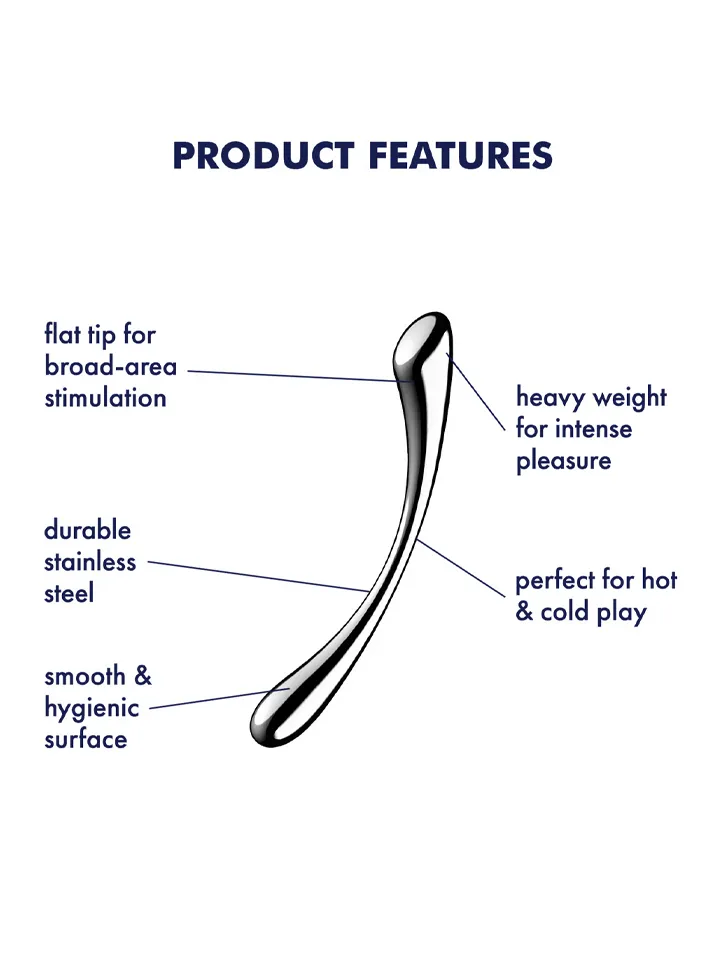 Satisfyer Cosmic Crest 1 - Ståldildo 0