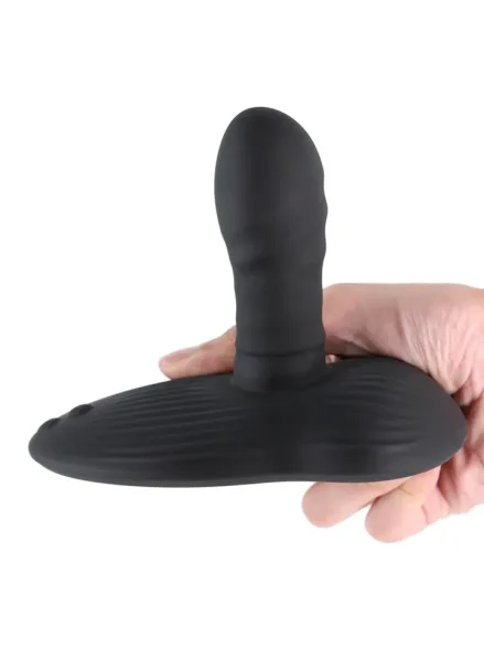 Renegade Thrust & Grind Black App Control - Analdildo med vibration 0