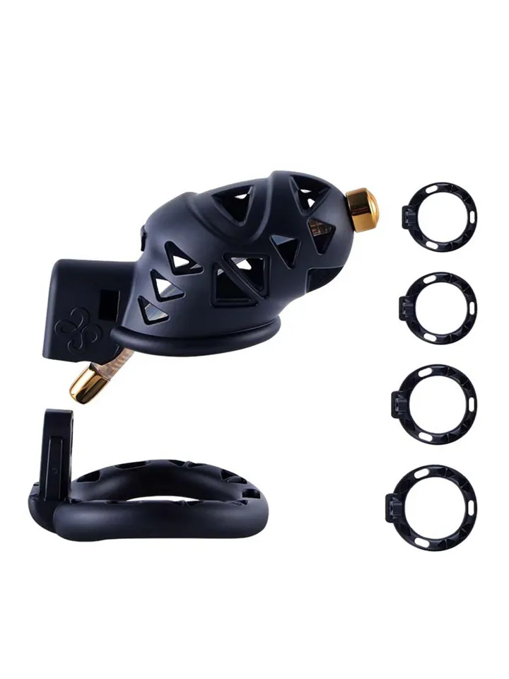 Sevanda Rattlesnake Chastity Cage Short - Penisbur 0