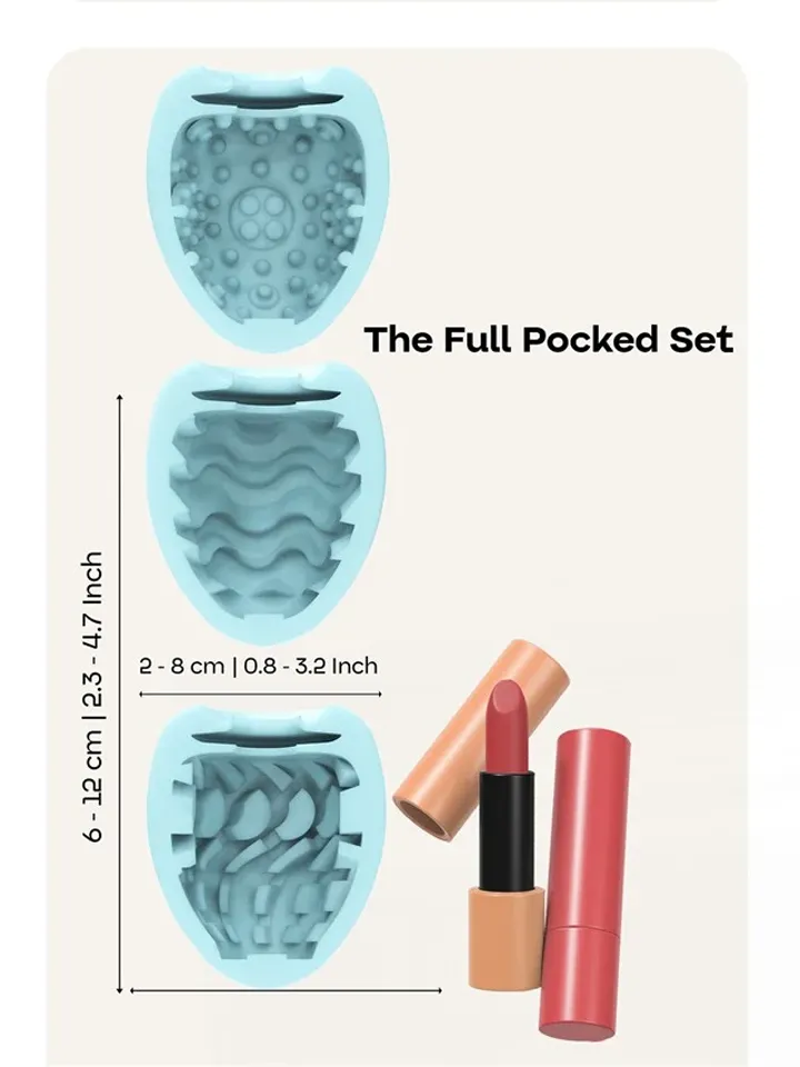 The Full Pocket Stroker Set 6-pack - Onaniägg 0