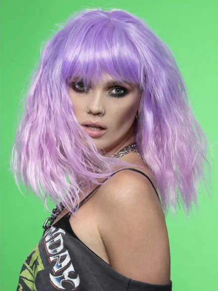 Manic Panic Lilac Goddess Bob Wig - Peruk 0