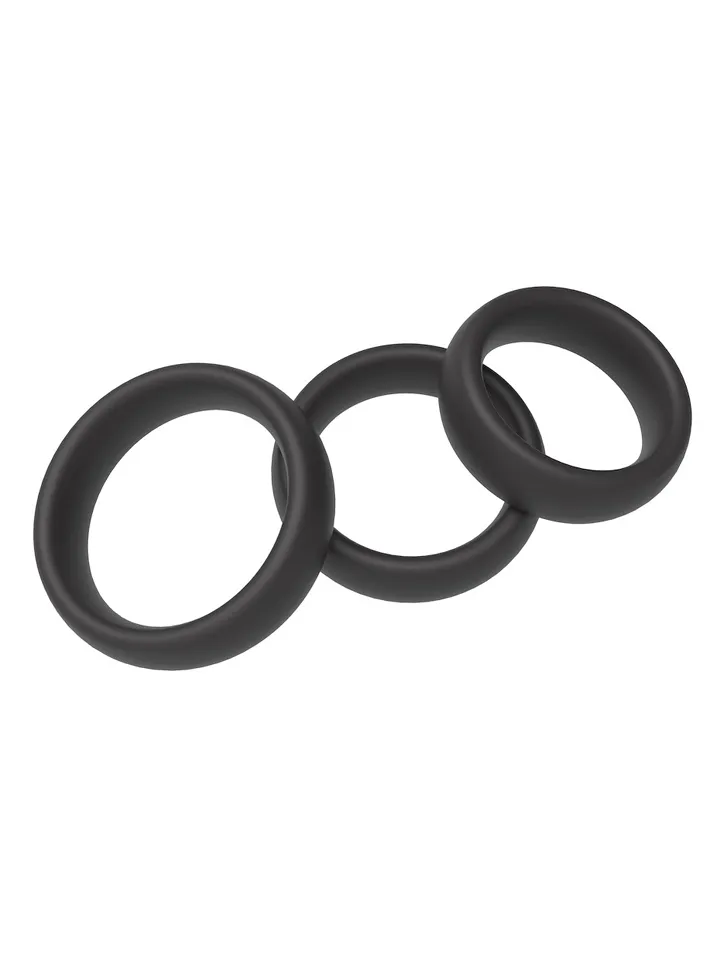 Erospace Set Of 3 Cock Rings - Penisringar paket 0