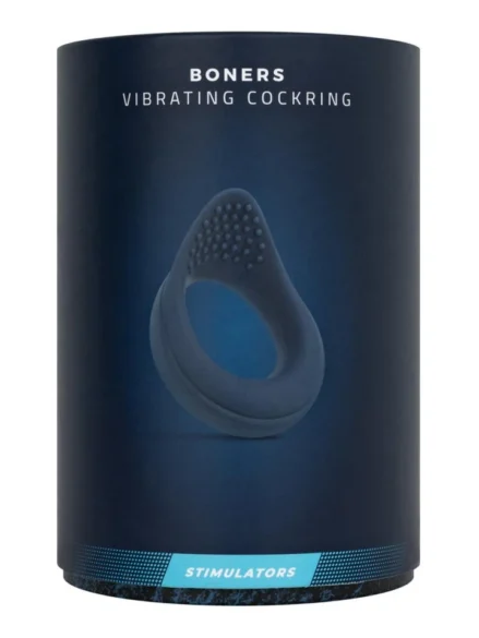 Vibrating Cock Ring With Perineum Stimulation - Penisring med vibrator 0