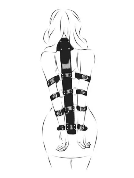 Behind Back Adjustable Harness - Positionshållare 0