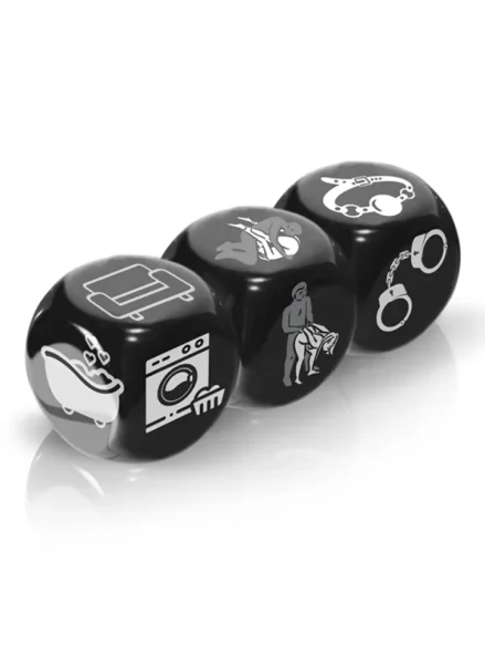 Romantic Dices Fetish, Place, Posture - Tärningsspel för sex 0