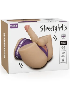 Streetgirls Dual Motor Sensation Pulse With Dildo - Sexdocka 0