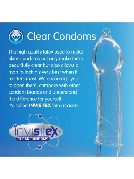 Skins Natural Condoms 16-pack - Kondomer 0