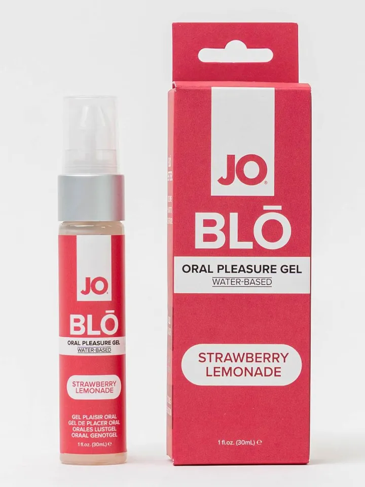 JO BLO Oral Pleasure Gel Strawberry Lemonade 30ml - Bättre oralsex 0