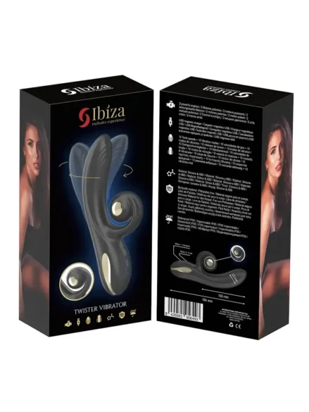 Twister Vibrator With Curve Stimulator & Rotation - Rabbitvibrator 0