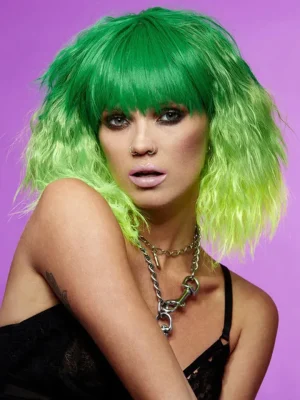 Manic Panic Green Envy Goddess Wig - Peruk 0