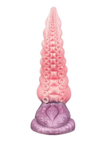 Pink Alien Gode Fantasy Octong 22 cm - Dragon dildo 0