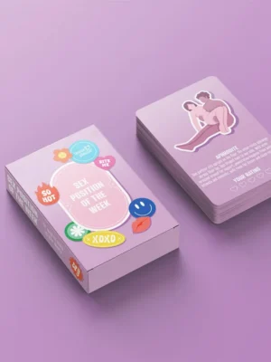 Sex Position Of The Week Card Game - Kortspel för sex 0