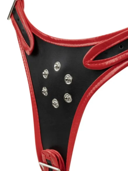Triple Dildo Strap-On Harness - Strap-on med sele 0