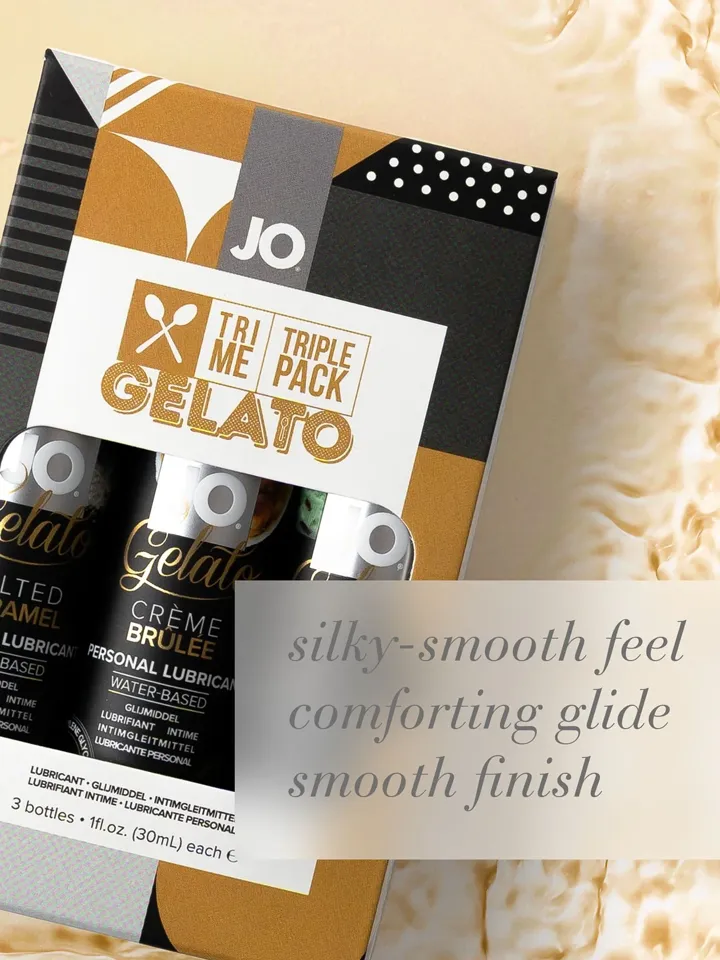 System JO Tri Me Triple Pack Gelato 3x30 ml - Glidmedel med smak 0