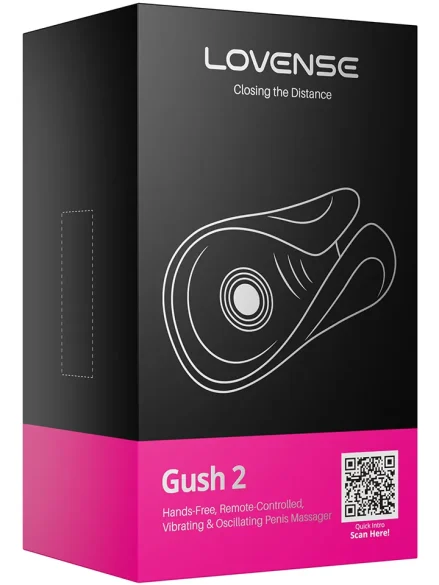Lovense Gush 2 Glans Massager - Masturbator med vibration 0