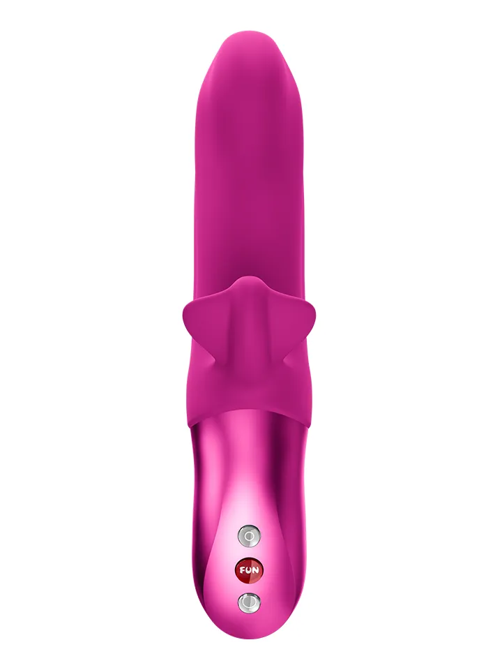 Fun Factory Bi Stronic Fusion Thrusting Rabbit Magenta - Rabbitvibrator 0
