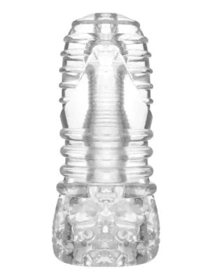 Ice Girl Clear Conical Masturbator - Stroker 0