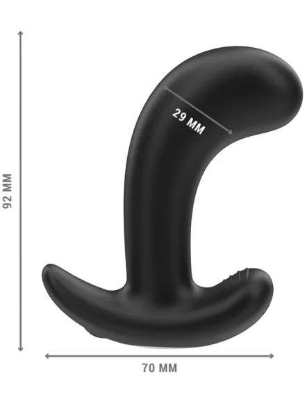 Chandler Anal Plug 10 Vibrations Remote - Analplugg med vibrator 0
