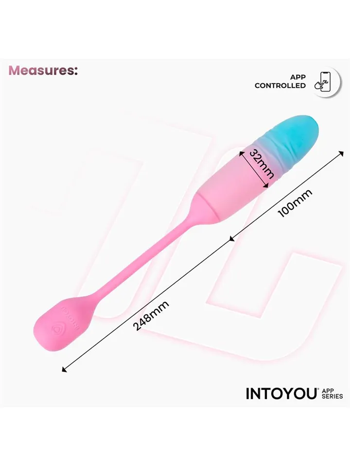 NexEgg Motion Vibrating Egg With Thrusting App - Appstyrt vibrerande ägg 0