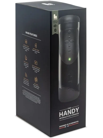 The Handy 1.1 Interactive Stroker - Masturbator med motor 0