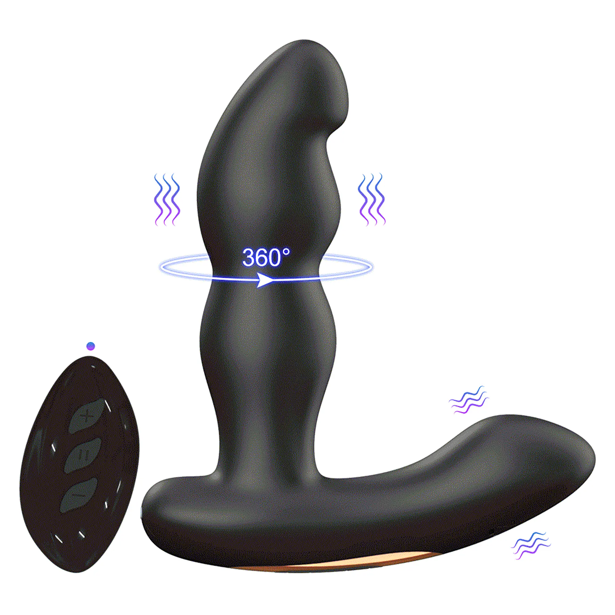 Rotating Prostate Massager With Remote Control | Uncategorized | Intimast