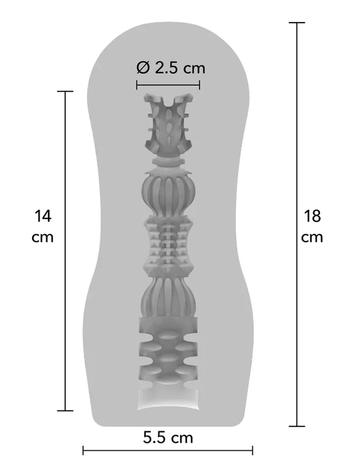 ToyJoy Clear Trust Vacuum Stroker - Stroker 0