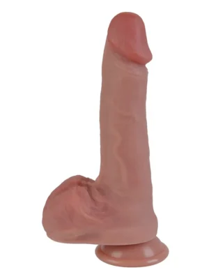 Natural Play Silicone Dildo 21 cm - Realistisk dildo 0