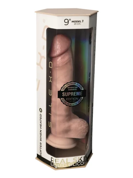 Silex-D Premium Real Skin Model 1 23 cm - Realistisk dildo 0