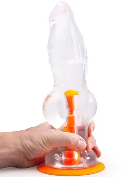 Dinoo Primal Allo Clear 30 cm - XL dildo 0