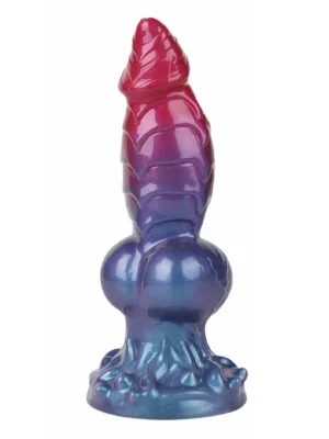 Eldritch Sentinel Rippled Monster Silicone Dildo 24 cm - Dragon dildo 0