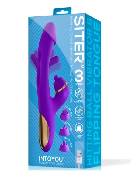 Siter 2.0 Flapping Tongue With Hitting Ball Vibrator - Rabbitvibrator 0