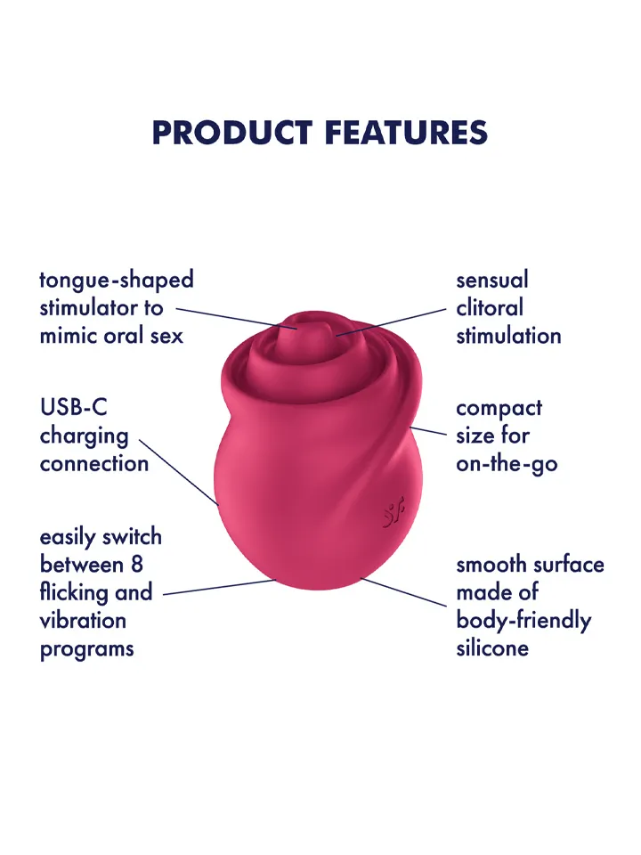 Satisfyer Tongue Twister Flicking Tongue Vibrator - Klitorisvibrator 0