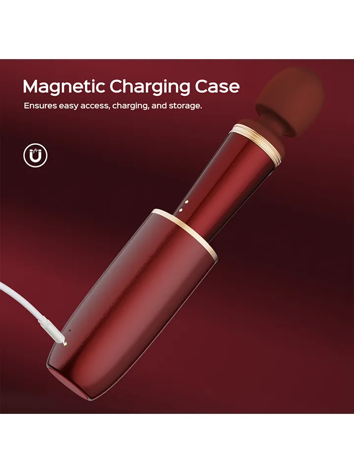 Stormi Wand With Heating Mode & Charging Case - Magicwand / Massagewand 0