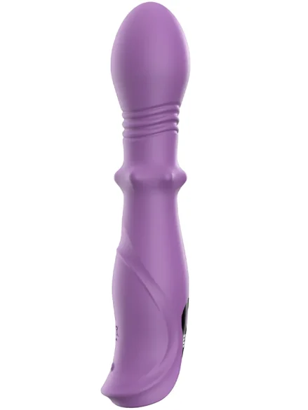 3-in-1 Thrusting Dildo With LCD Display - Vibrator 2