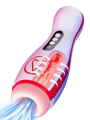 7 Suction Power & 7 Vibration Masturbator - Automatisk Masturbator 0