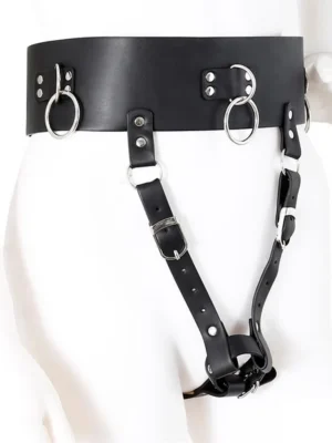 Adjustable Female Chastity Belt - Kyskhetsbälte 0