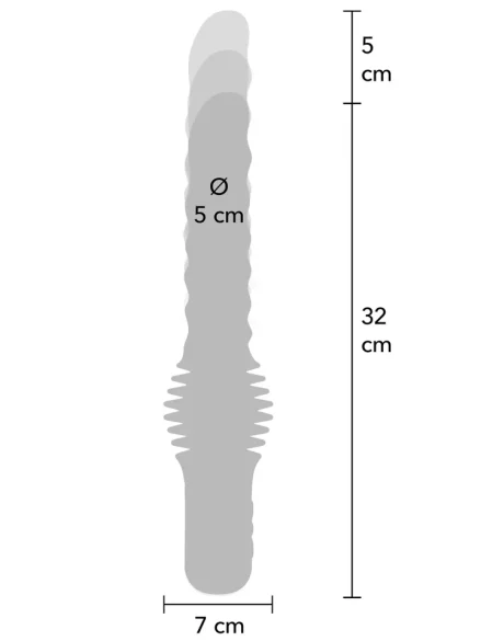 Anal Power Thrusting Vibrator - Analdildo med vibration 3