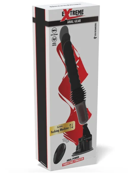 Anal Power Thrusting Vibrator - Analdildo med vibration 4