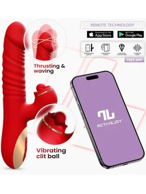 Ascen Thrusting & Waving Vibe With App - Appstyrd rabbitvibrator 1