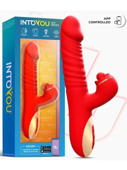 Ascen Thrusting & Waving Vibe With App - Appstyrd rabbitvibrator 5