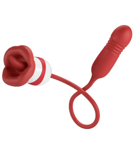 Ashlynn Red Mouth Masturbator - Vibrator 1